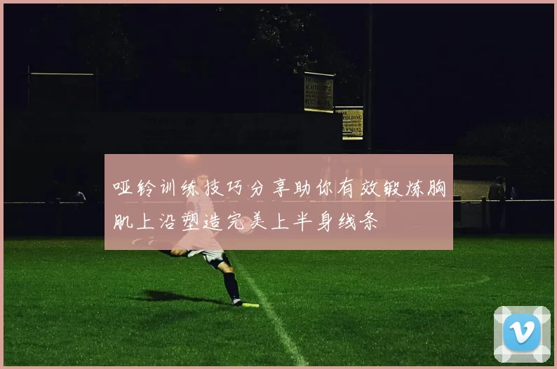 哑铃训练技巧分享助你有效锻炼胸肌上沿塑造完美上半身线条